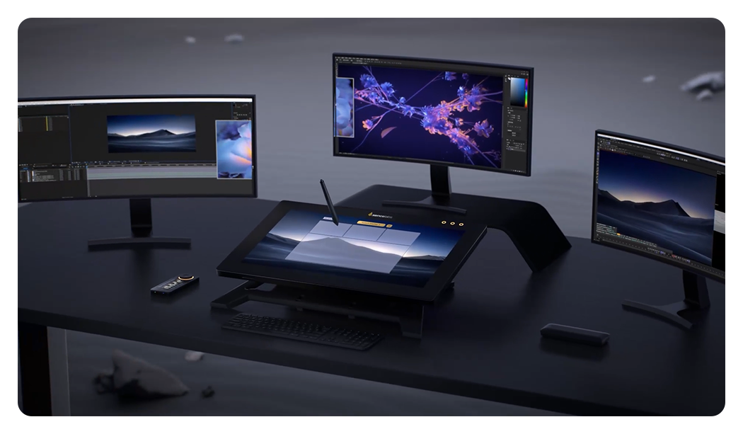 virtual tablet mode, Xencelabs Pen Display 24